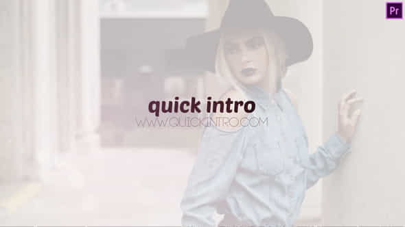 Quick Intro Premiere - VideoHive 42234176