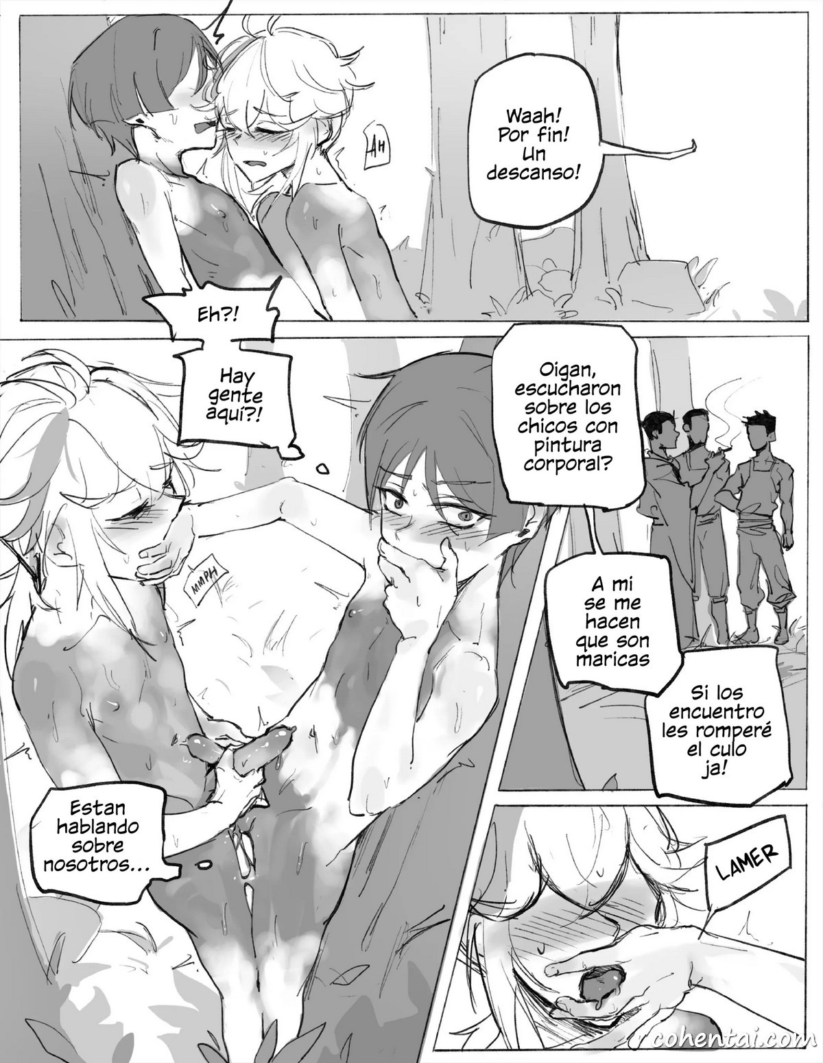 Inazuma Boys’ Secret (Genshin Impact) manga hentai xxx español