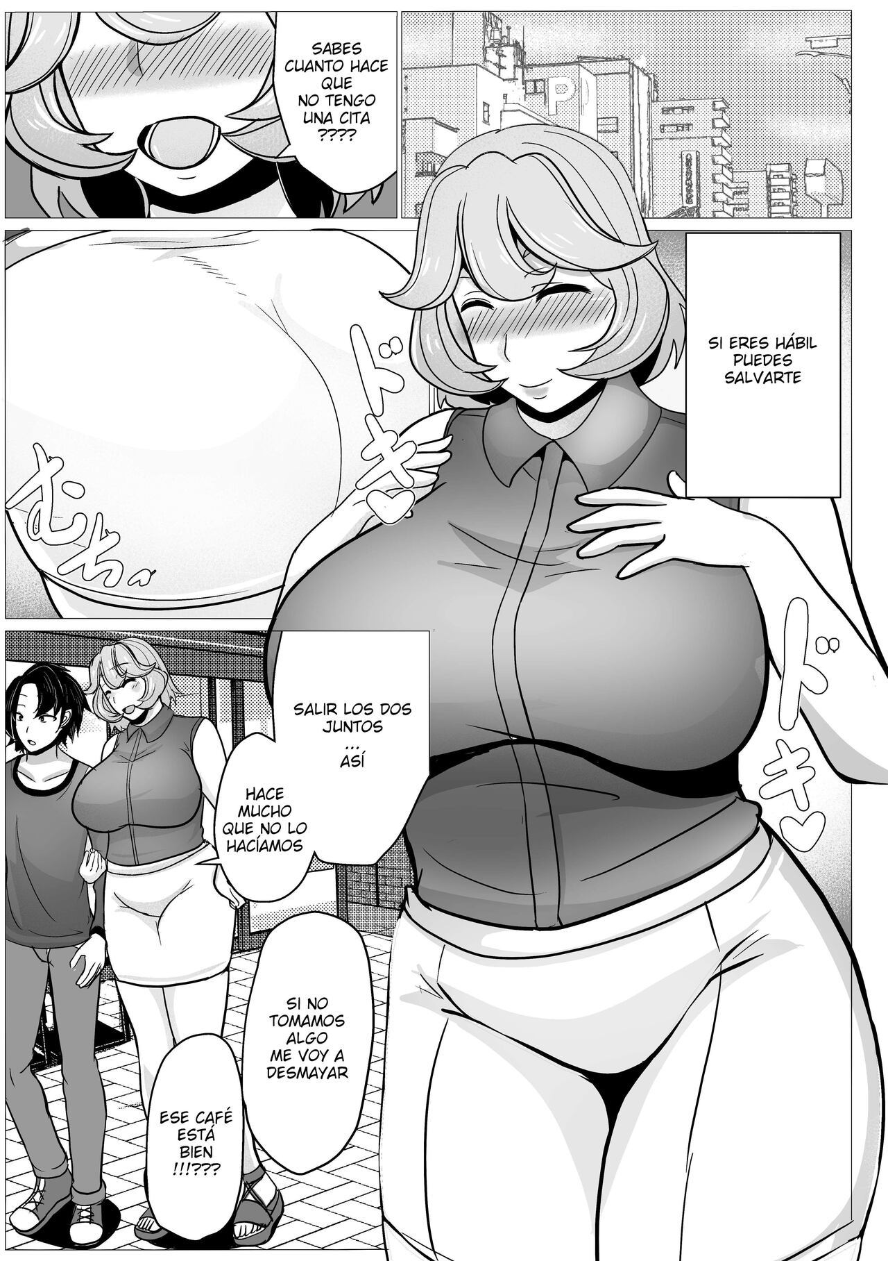 [Akikan (ox Akikan ox)] Karada no Kankei Mocchata Okaa-san to Nashikuzushi-teki ni Kozukuri Hajimecchata Hanashi [Spanish]