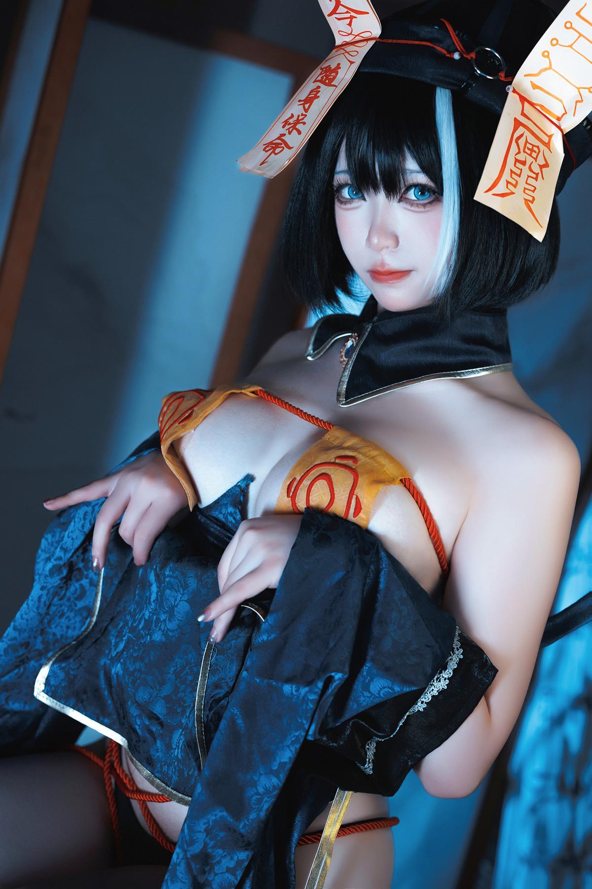 Cosplay 樱落酱w 碧蓝航线 华甲僵尸(4)