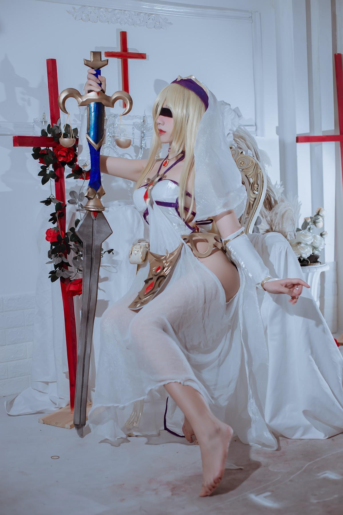 Cosplay 九曲Jean 剑圣女 Sword Saint(6)