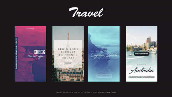 Travel Stories - VideoHive 36908693