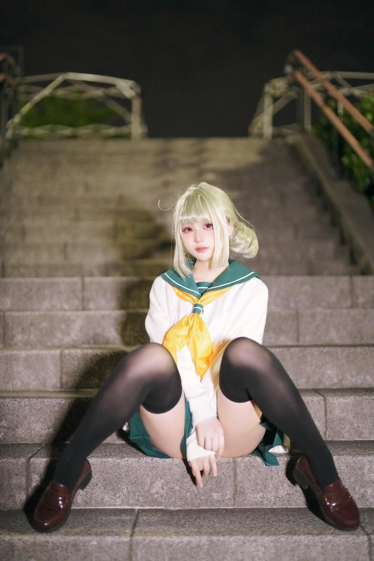 Cosplay 幼愛Youmeko – 小琪舞JK制服(16)