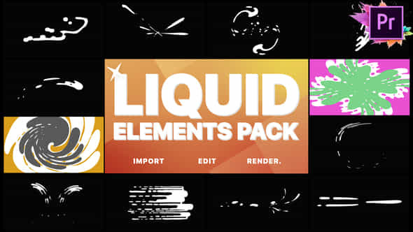 Liquid Motion Elements - VideoHive 22831121