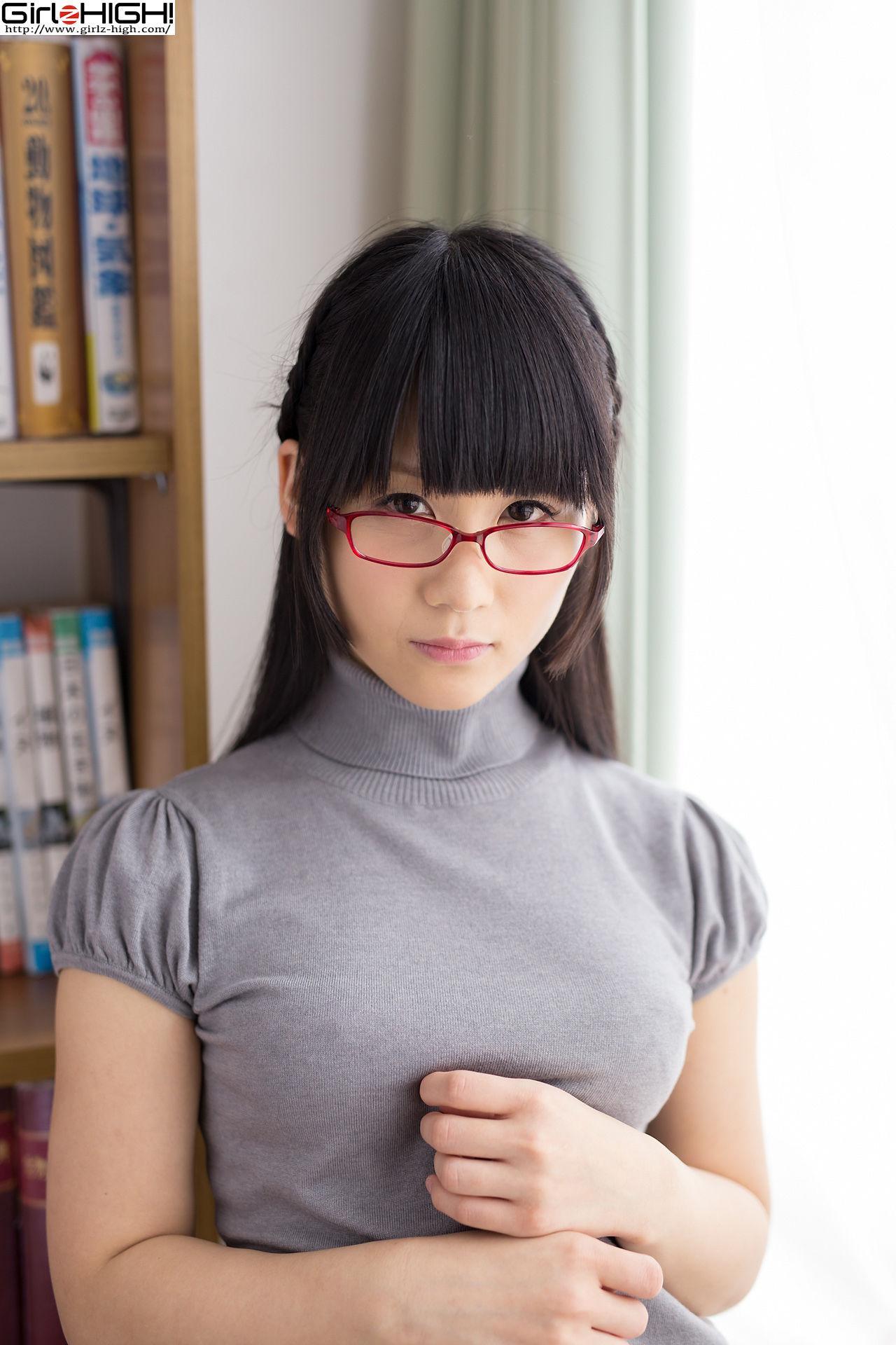 [Girlz-High] Eri Kitami 北见えり – 淑女眼镜妹 – buno_027_002 写真集(15)