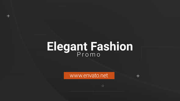 Elegant Fashion Promo - VideoHive 44639112