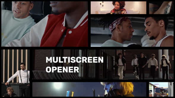 Multiscreen Opener - VideoHive 35127971