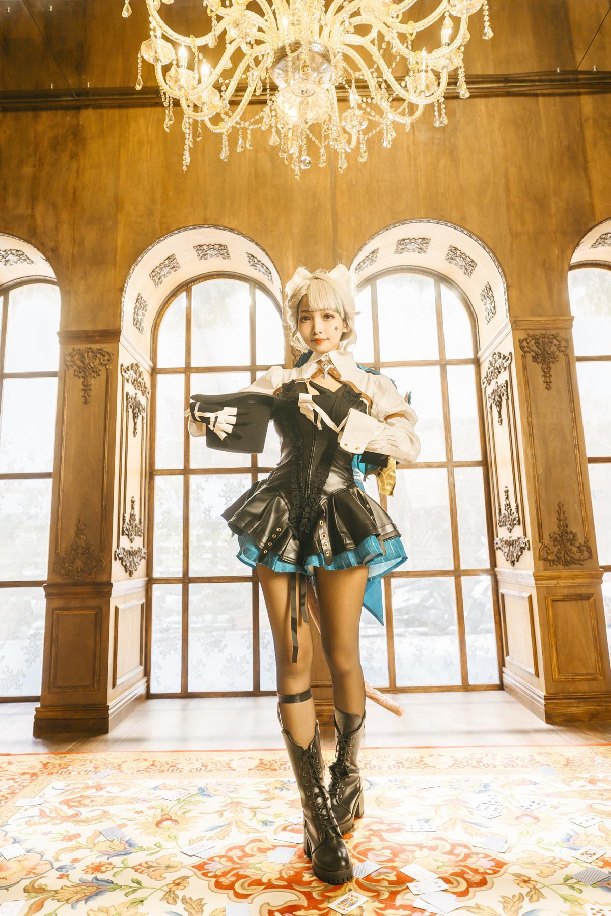 慕慕Momo, ヌード写真集 原神 Genshin 琳妮特的色情魔術 室内(1)