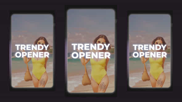 Vertical Dreamy Slideshow Opener - VideoHive 58389077