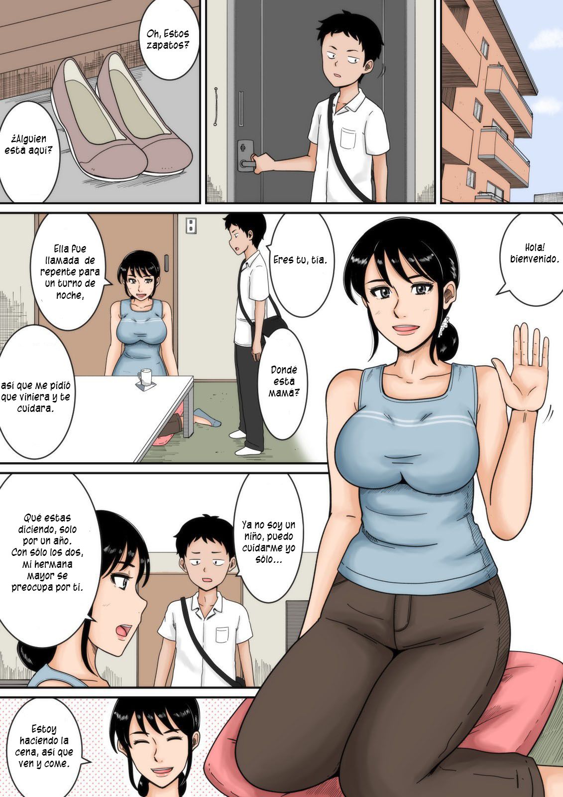 Boku to Oba | Aunt and Me (Color) - 1