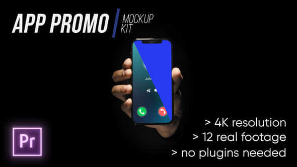 App Promo MockUp - VideoHive 37920473