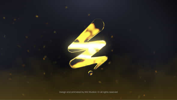 Gold Logo Reveal - VideoHive 58905514