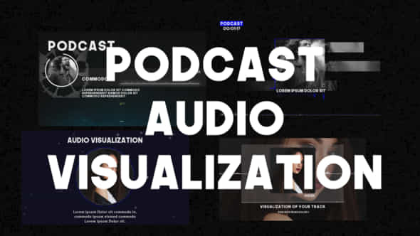 PodcastAudioVisualization - VideoHive 42357100