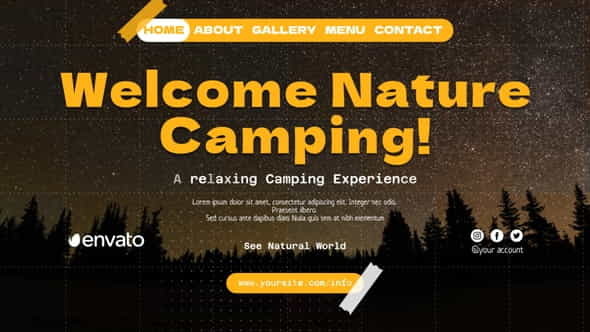 Traveling and Camping Slideshow - VideoHive 38595497