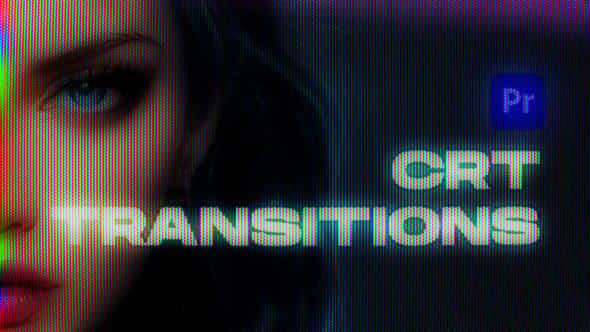 CRT Transitions - VideoHive 47413634