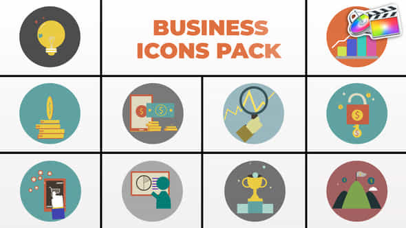 Business Icons Pack - VideoHive 46836872