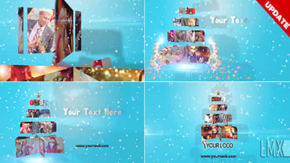 Christmas Image Tree - VideoHive 6337541