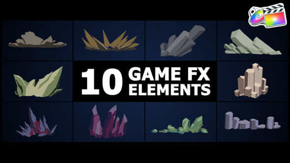 Game Fx Elements Fcpx - VideoHive 51458344