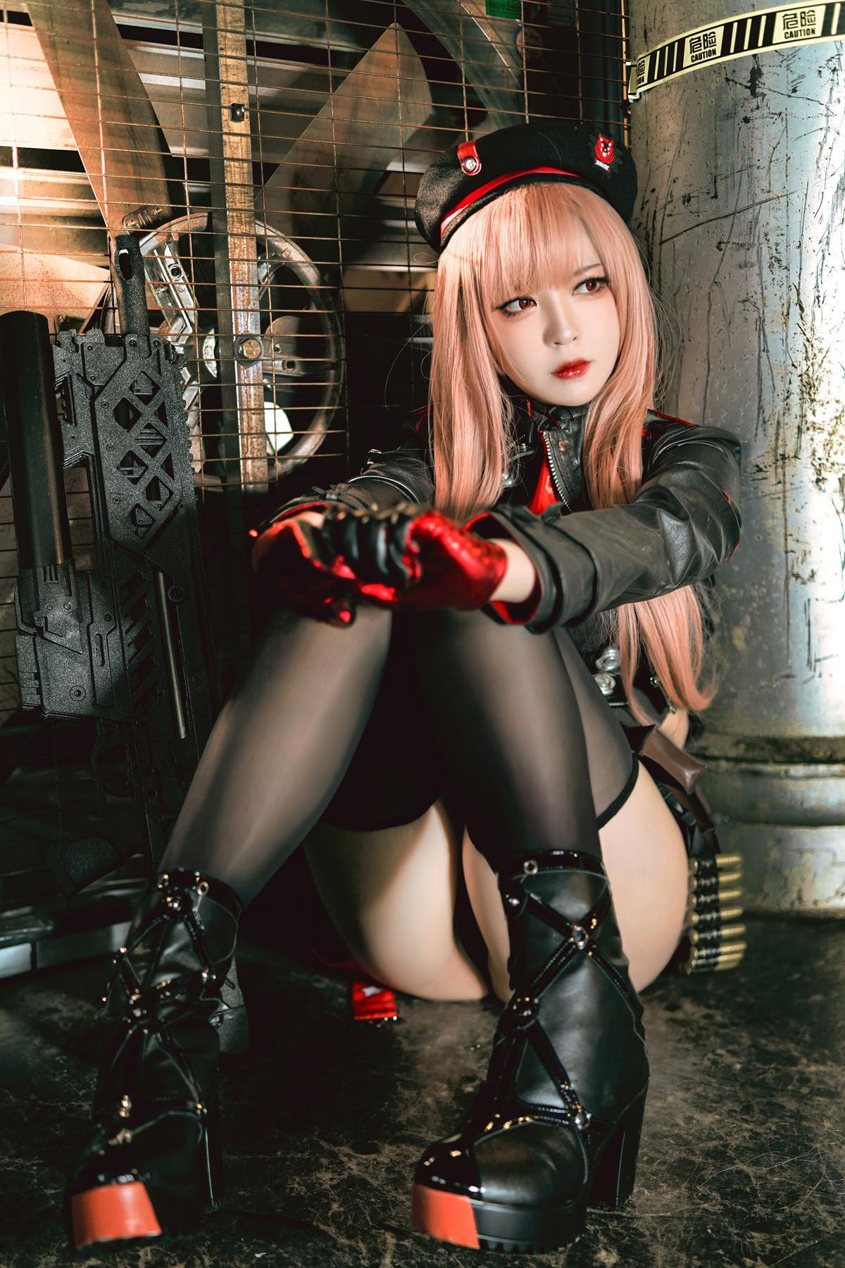 Cosplay 半半子Banbanko NIKKE 拉毗(14)