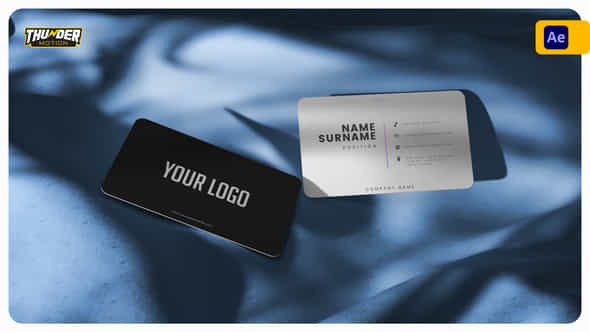 Modern Business Card Mockup - VideoHive 56351599