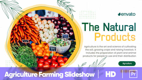 Agriculture Farming Slideshow - VideoHive 36441955