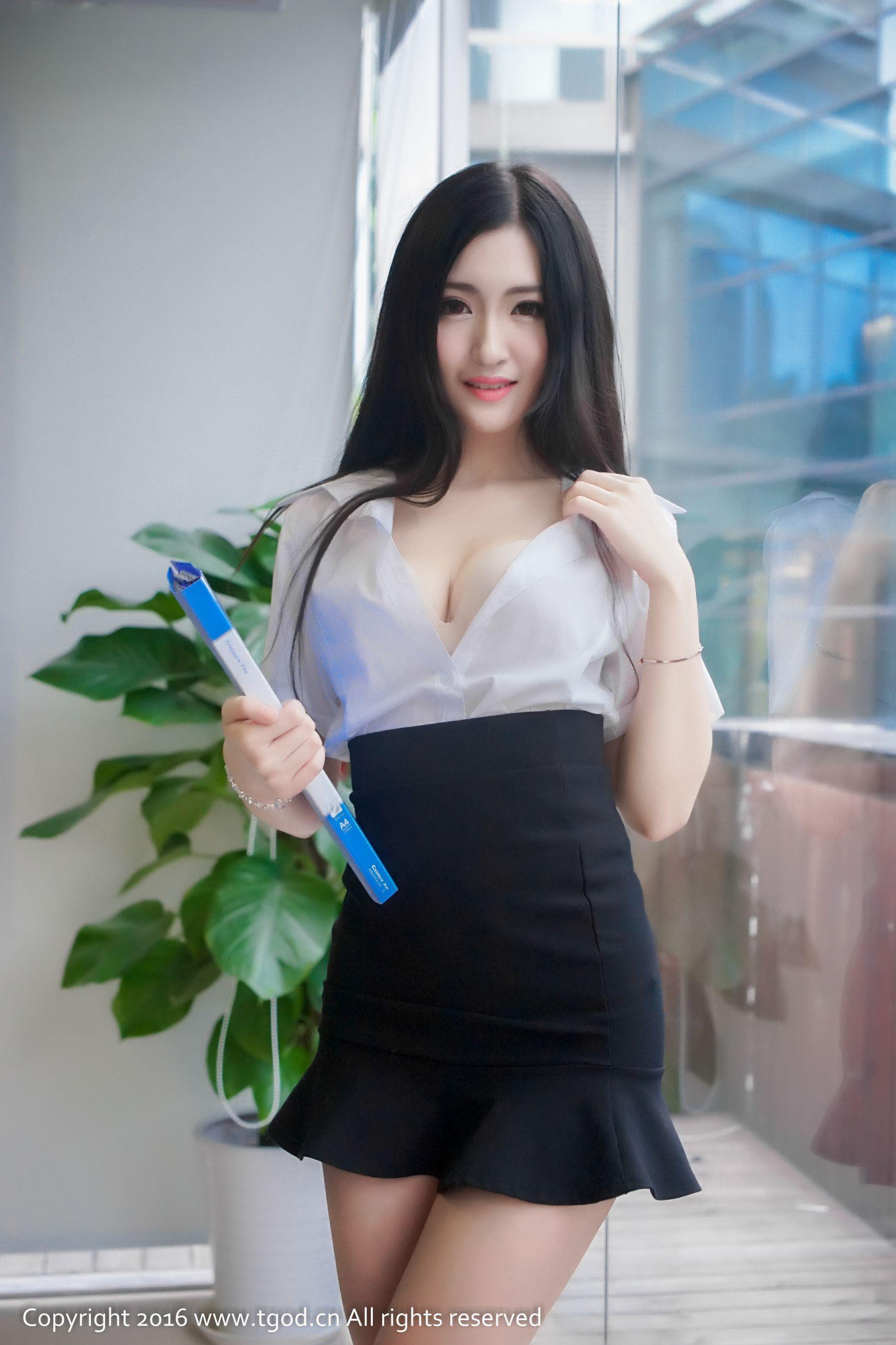 沈梦瑶G-cat《制服诱惑不可挡》 [推女神TGOD] 写真集(50)