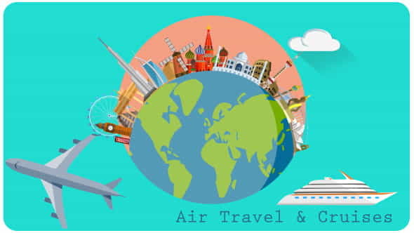 Air TravelWorld Cruises - VideoHive 20479617
