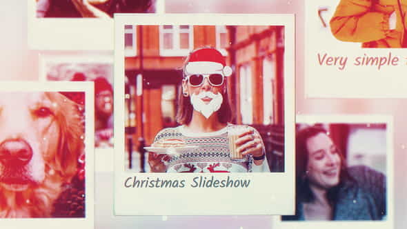 Christmas Photo Frames Slideshow - VideoHive 25155369