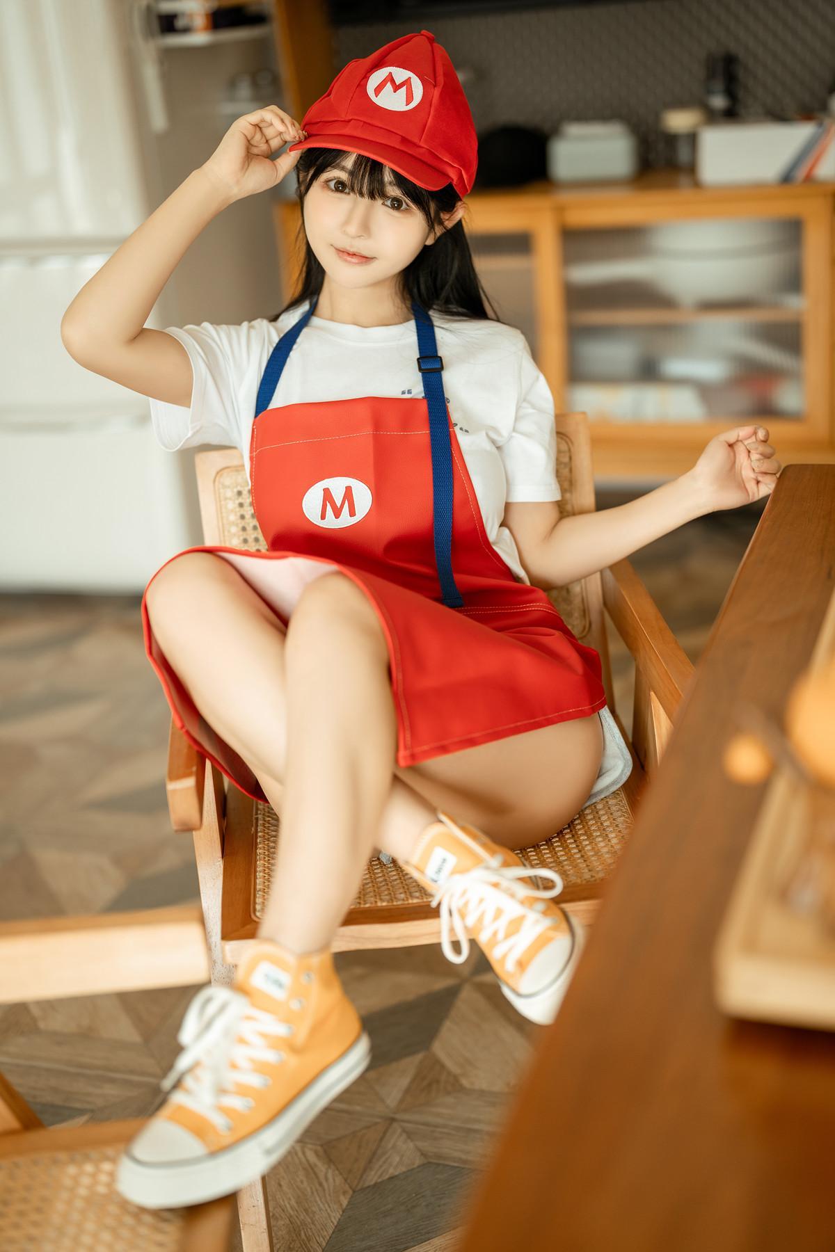 Cosplay 桜井宁宁 马里奥围裙 Mario Apron(6)