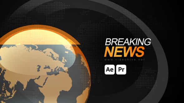 Broadcast Breaking News - VideoHive 53873659