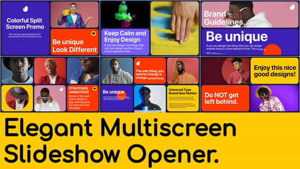 Elegant Multiscreen Slideshow - VideoHive 49175827
