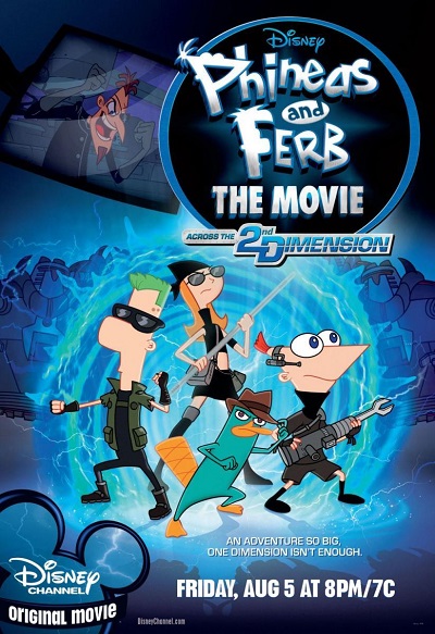 Phineas y Ferb la película: A través de la 2da dimensión [2011] Audio Latino [AAC 2.0] [Extraído de Disney + (España)]