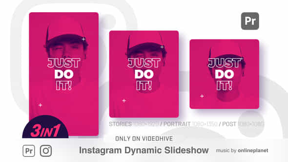 Instagram Dynamic Slideshow - VideoHive 38410289