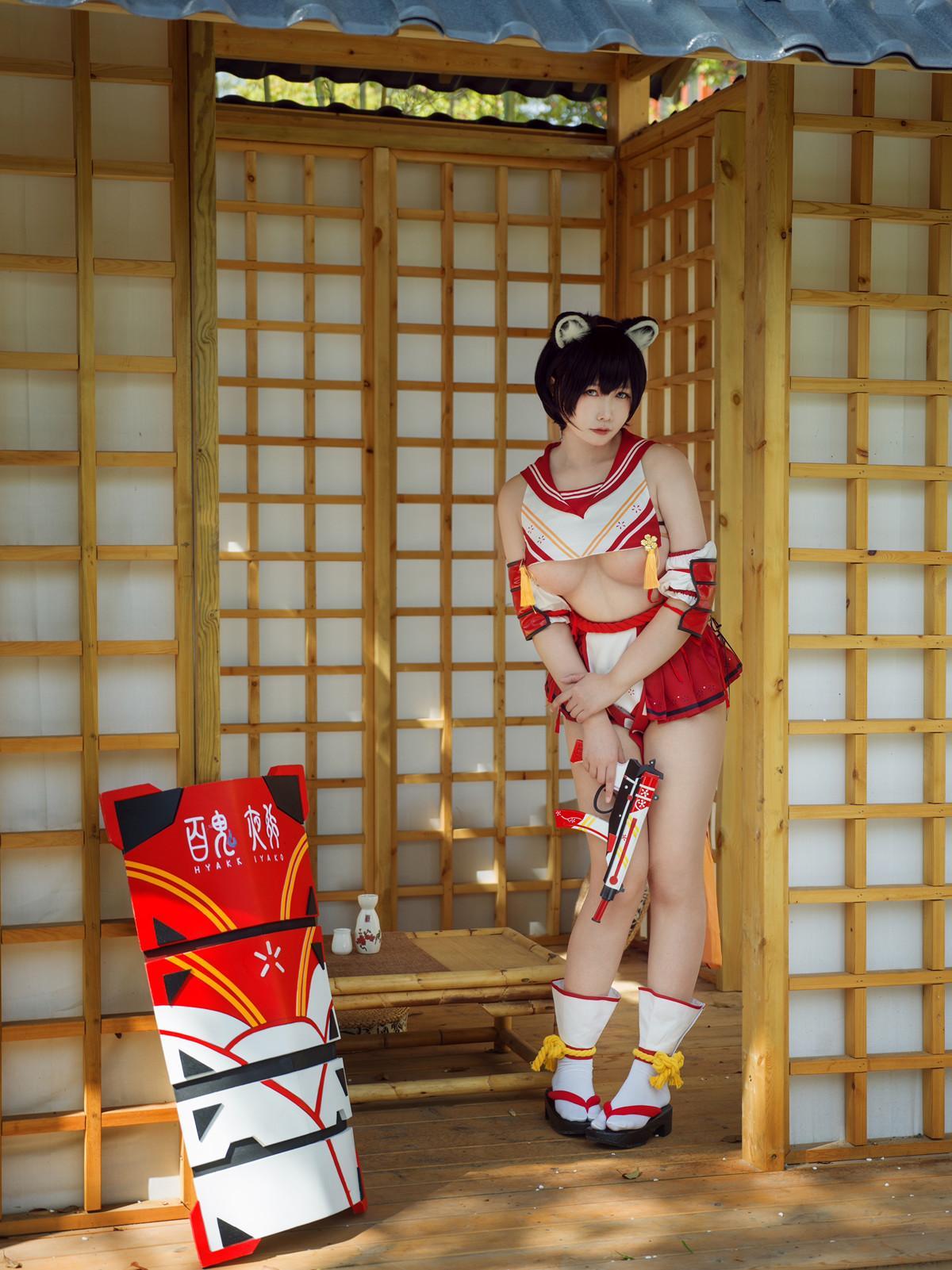 Cosplay 麻花麻花酱 椿 Tsubaki(28)