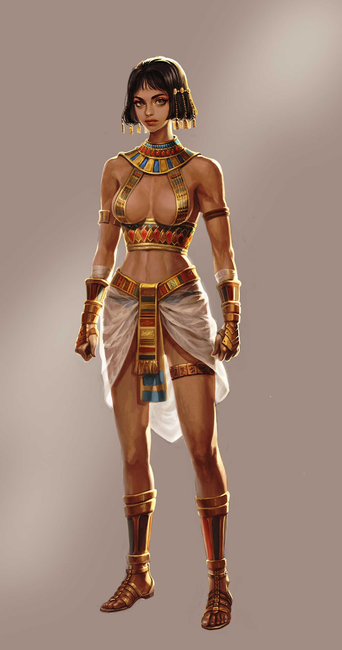 Женская Египетская одежда арт