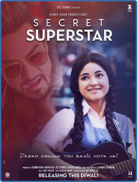 Secret Superstar (2017) 1080p BluRay x265 Hindi DDP5 1 ESub - SP3LL