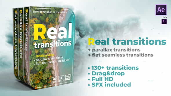 Real transitions - VideoHive 24054035