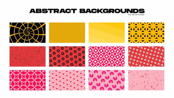 Abstract Backgrounds for Premiere Pro - VideoHive 31998209