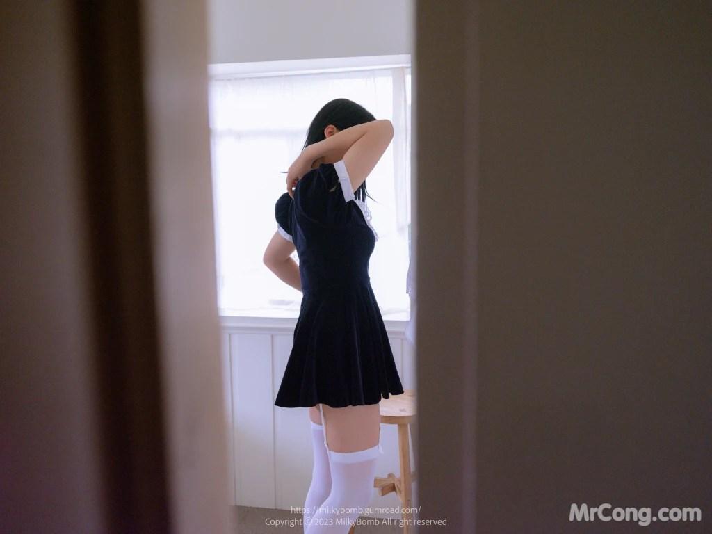 [MilkyBomb] Yui: Vol.3 Maid (291 photos )(179)