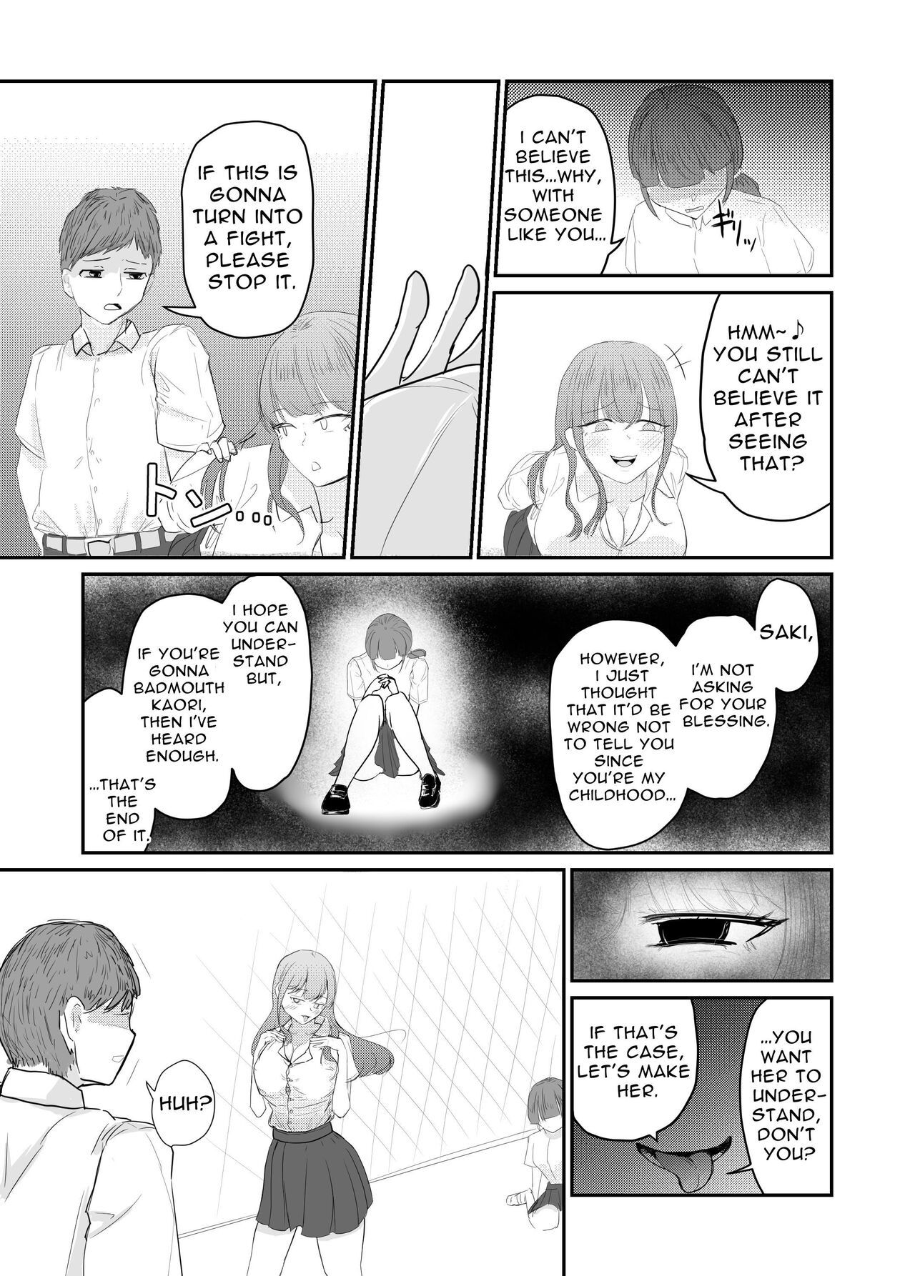 [Umiyamiya] Taisetsu na Osananajimi o Uragitte Waruui Onnanoko ni Koishite shimau Hanashi  Betraying My Dear Childhood Friend I Fall In Love With A Naughty Girl [English]