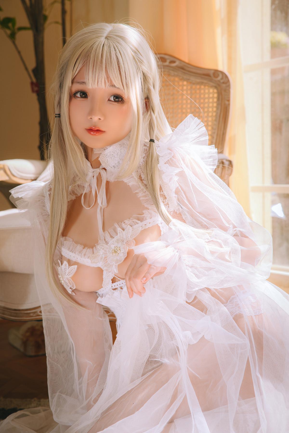 Cosplay Rinaijiao日奈娇 白纱衣 Set.01(21)