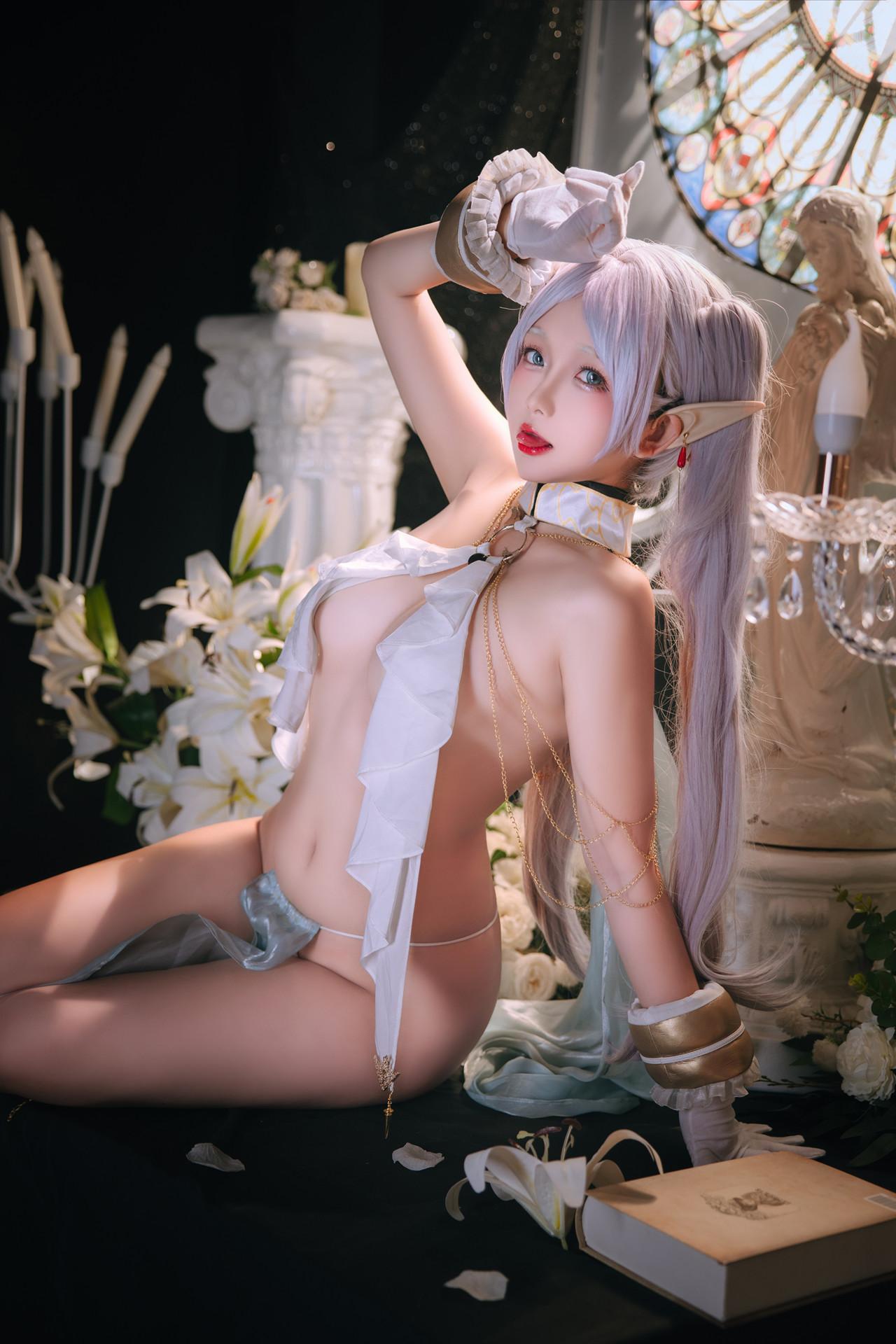 Cosplay Rinaijiao日奈娇 – 芙莉莲（圣光版）(19)