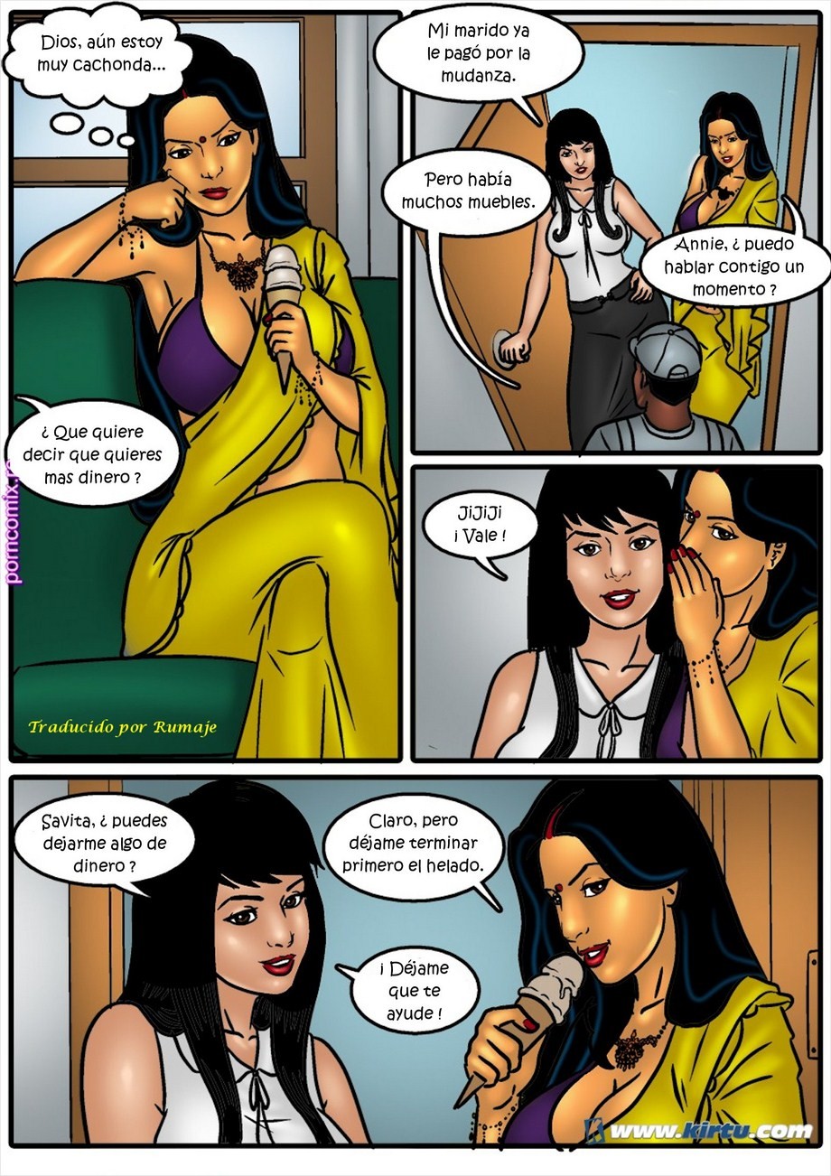 Savita Bhabhi 44 Nuevos Vecinos - 9