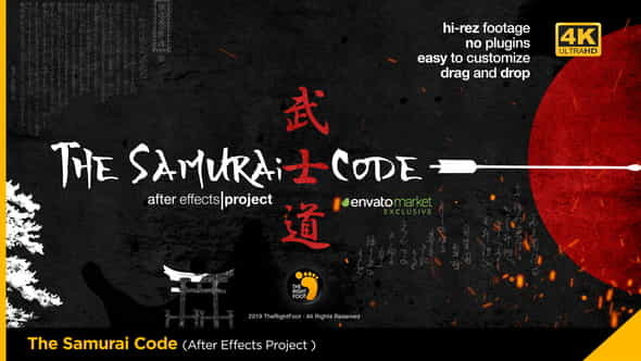 The Samurai Code Opener - VideoHive 23605579