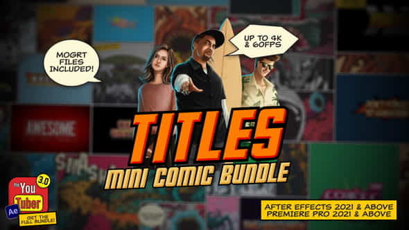 Mini Comic Bundle - VideoHive 38044019