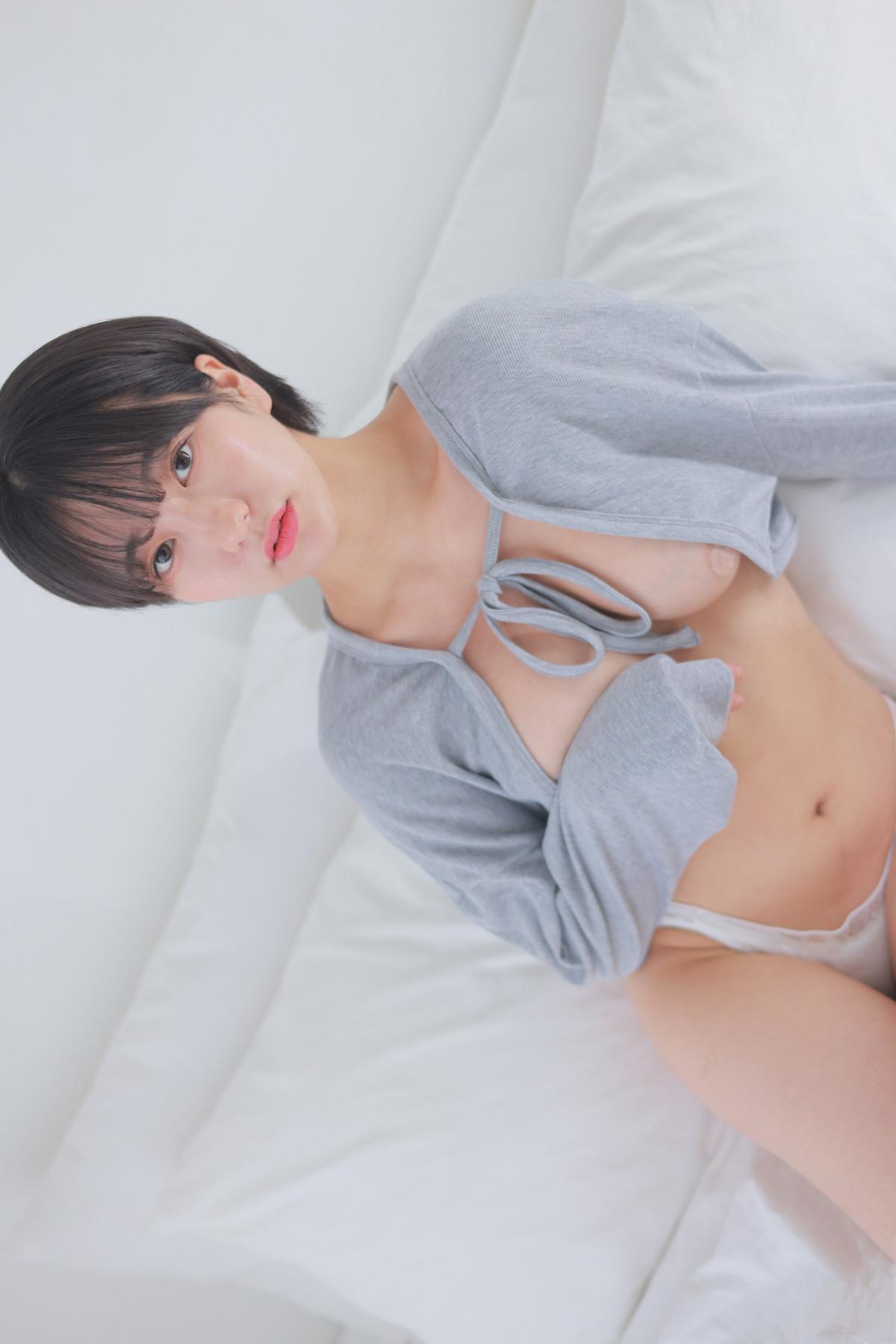 Sehee 세희, [Patreon] Gray Cardigan Short Cut Set.01(9)