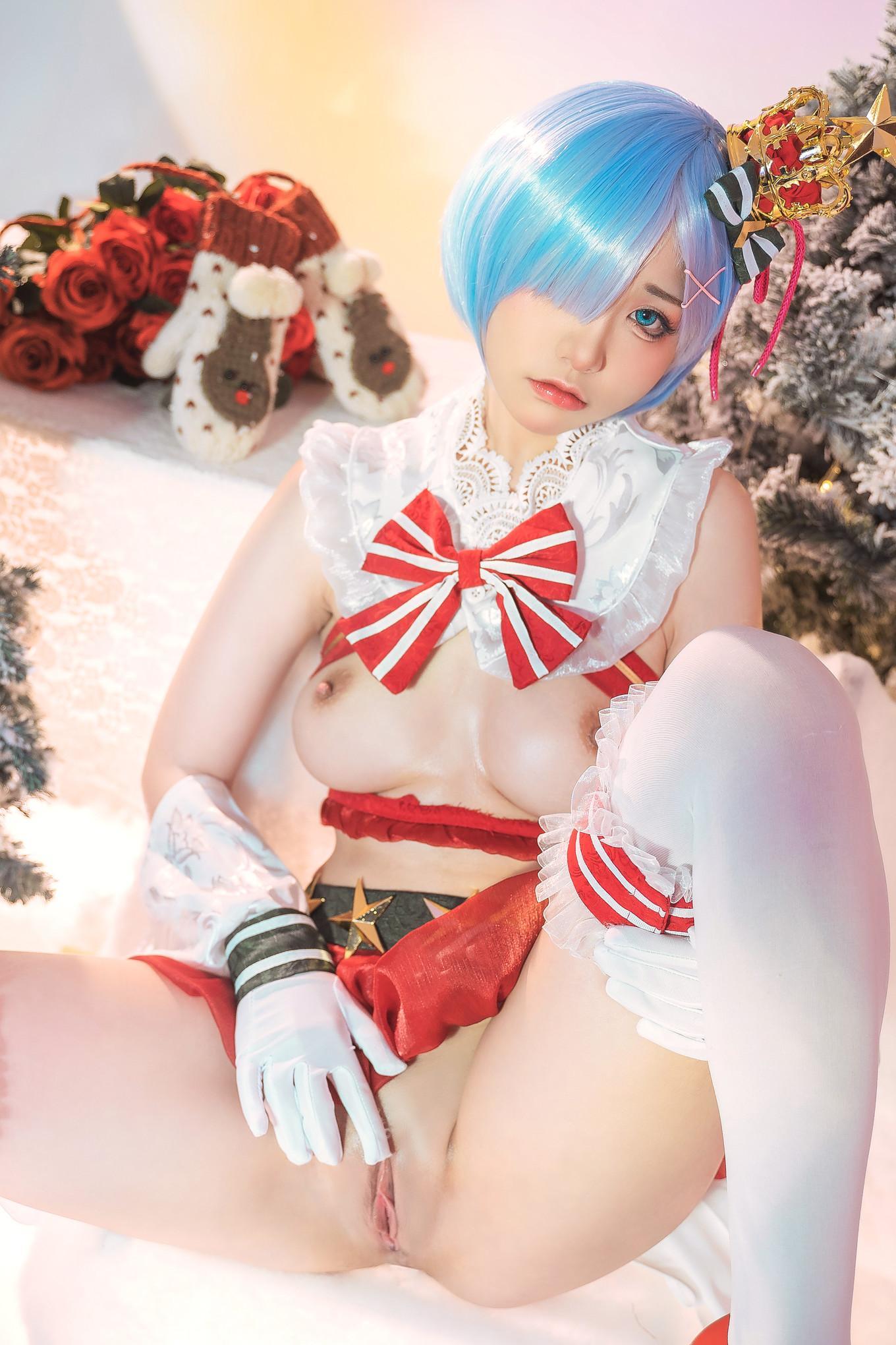 Nekokoyoshi 爆机少女喵小吉, 写真集 Christmas Begins(34)