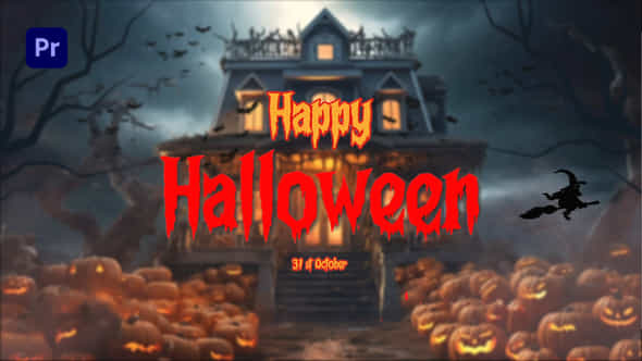 Halloween Intro - VideoHive 48046919