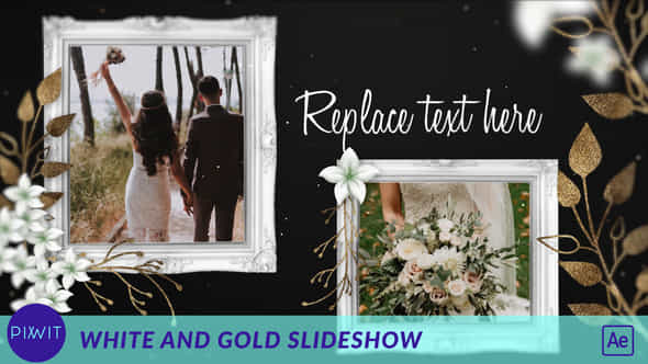 White and Gold - VideoHive 40473618