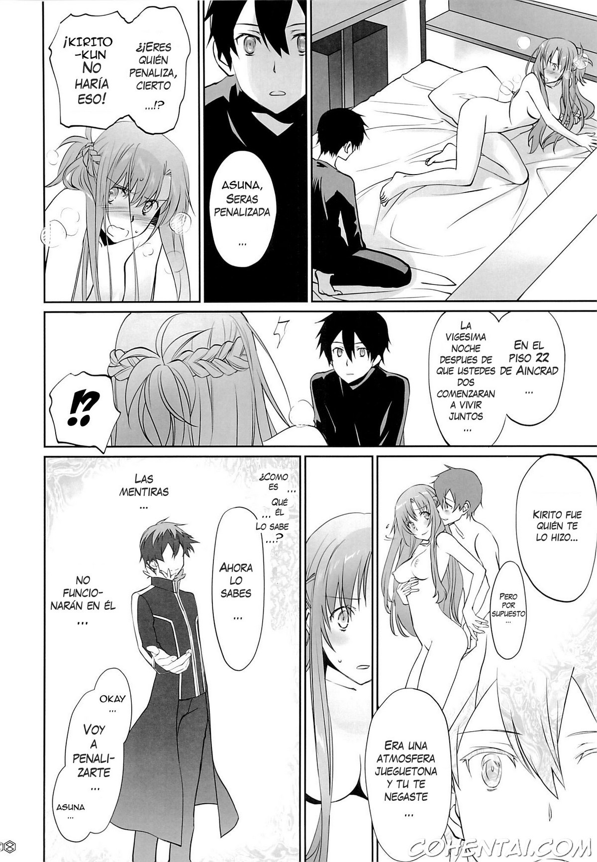 turnover (Sword Art Online) xxx comics manga porno doujin hentai español sexo Asuna Yuuki Kazuto Kirigaya | Kirito Suguha Kirigaya Sword Art Online